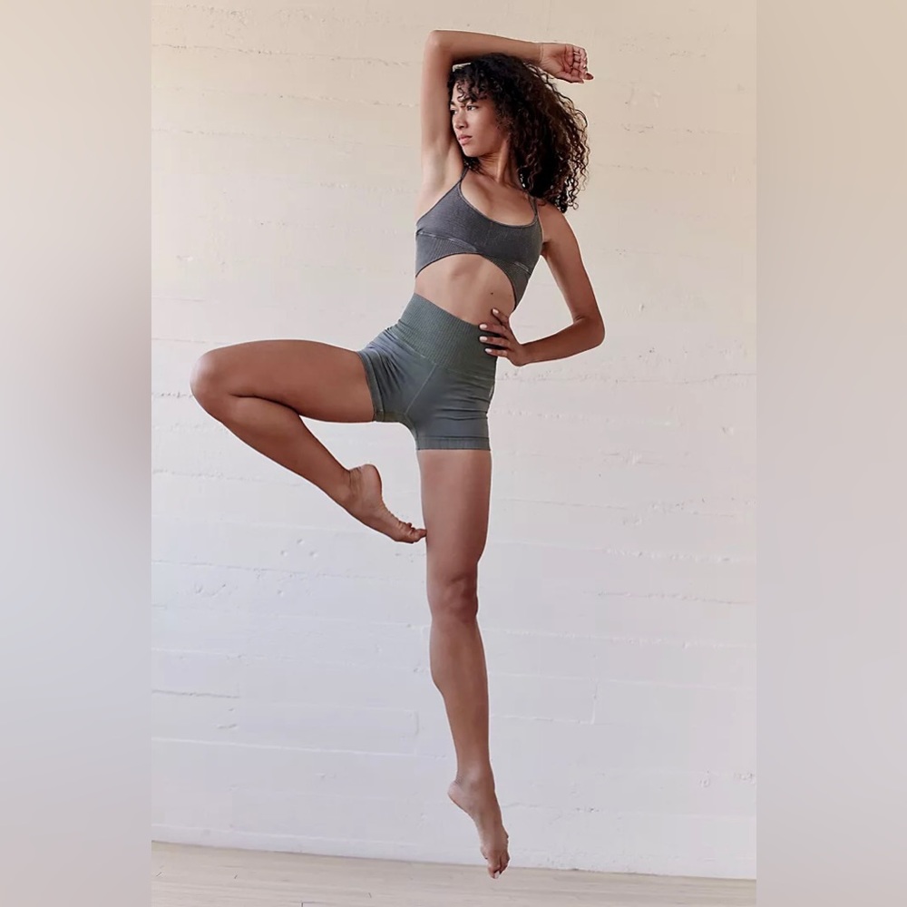 FREE PEOPLE Good Karma Running Shorts - Picture 4 of 17